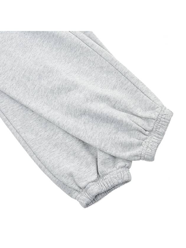 Athletic team sweatpants ATHLETIC TEAM SWEATPANT HEATHER GRAY RUBY - SPORTY & RICH - BALAAN 6