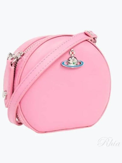 Small Leather Round Cross Bag Pink - VIVIENNE WESTWOOD - BALAAN 2