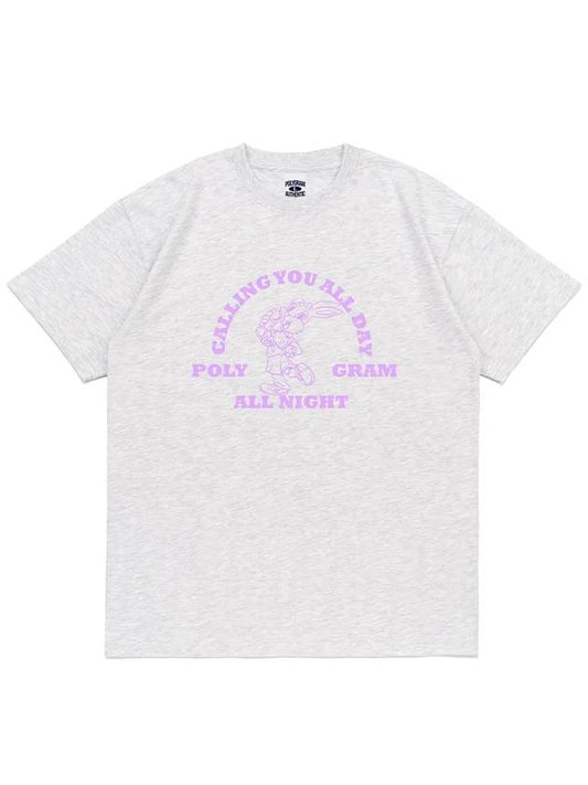 CALLING BUNNY T SHIRTS LIGHT MELANGE - POLYGRAM - BALAAN 2