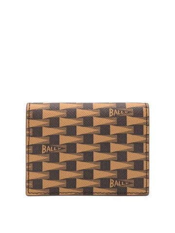 geometric print card holder 6304893 - BALLY - BALAAN 1