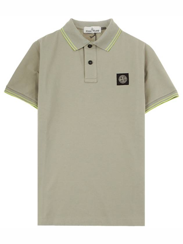 Waffen Patch Short Sleeve PK Shirt Green - STONE ISLAND - BALAAN.