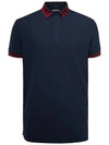 Men s T Shirt Austin Polo Golf Wear Navy - J.LINDEBERG - BALAAN 1