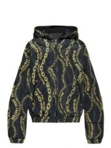 Chain Couture Reversible Padded Jacket77GAUD17 CQD56 G89 Jacket 1346357 - VERSACE - BALAAN 1