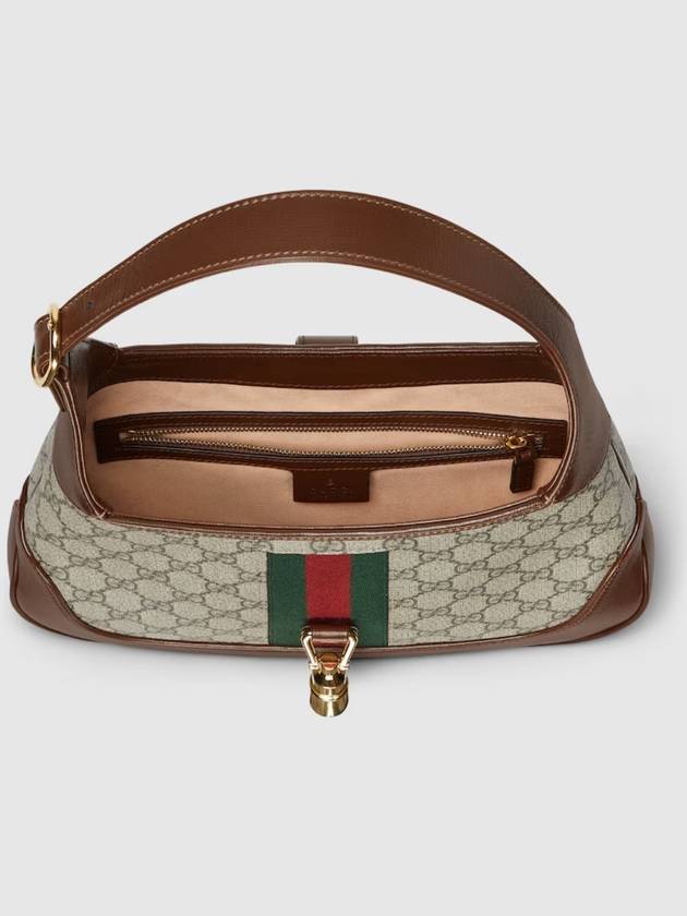 Jackie 1961 GG Supreme Small Shoulder Bag Brown - GUCCI - BALAAN 9