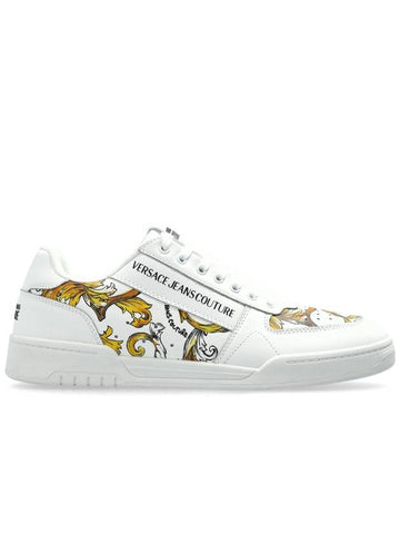 Versace Jeans Couture Sports Shoes Brooklyn, Men's, White - VERSACE - BALAAN 1