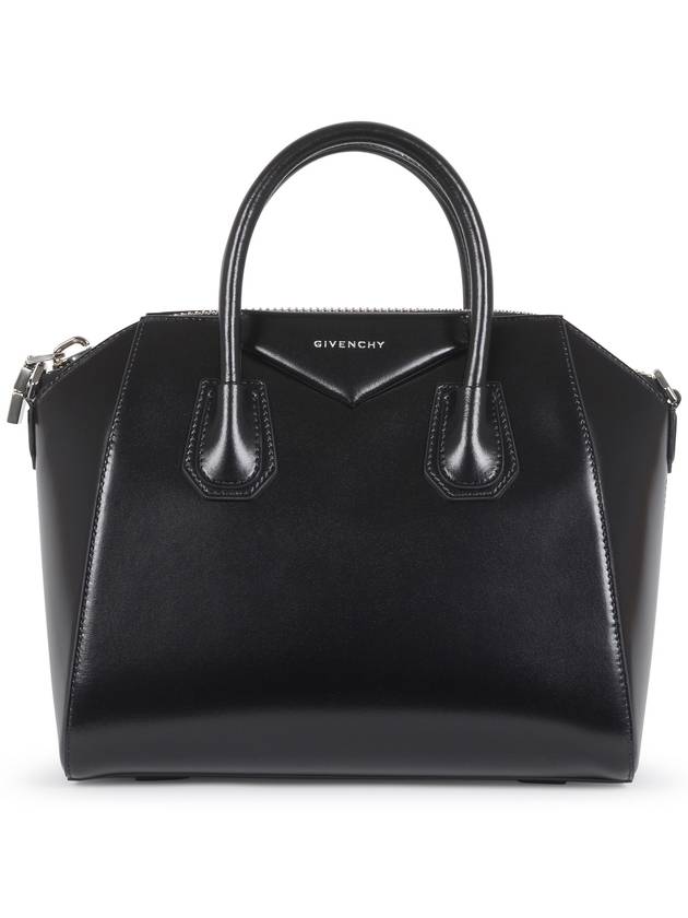 Antigona Leather Small Tote Bag Black - GIVENCHY - BALAAN 2