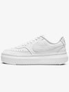 Women's Court Vision Alta Low Top Sneakers White - NIKE - BALAAN 2