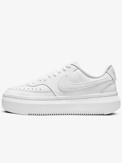 Women's Court Vision Alta Low Top Sneakers White - NIKE - BALAAN 2