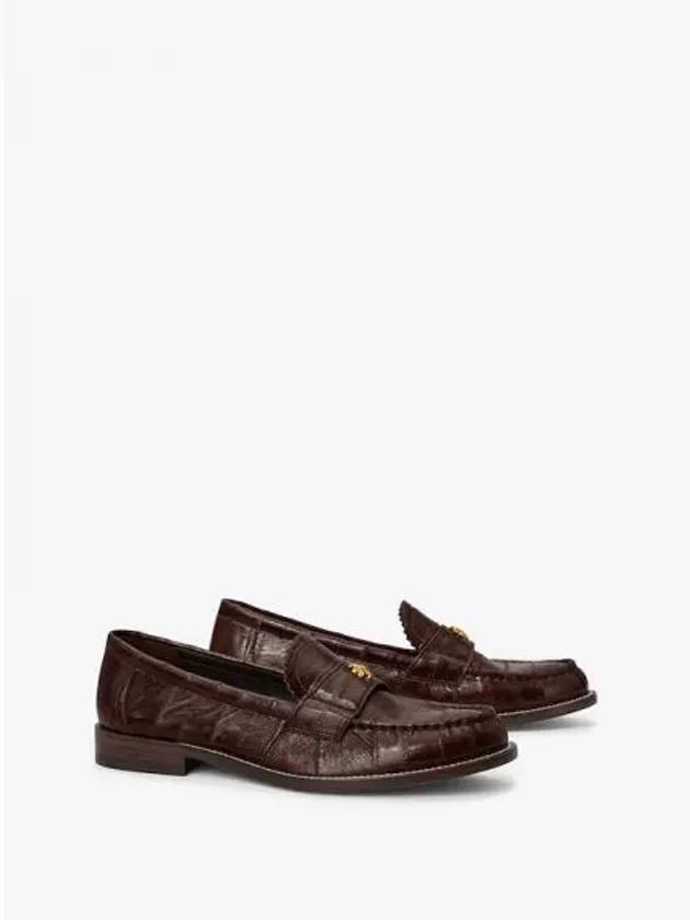 Classic loafer flat shoes dark brown domestic product GM0023080949264 - TORY BURCH - BALAAN 1