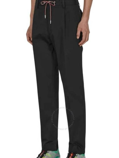 Gabardine Straight Pants Black - MONCLER - BALAAN 2