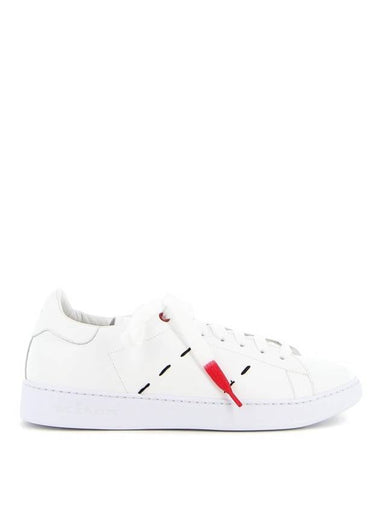 R Logo Low Top Sneakers White - KITON - BALAAN 1