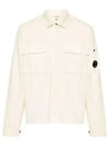 Gabardine Long Sleeve Shirt Beige - CP COMPANY - BALAAN 2