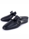 Salvatore Brizza Bow Leather Bloafers Black - SALVATORE FERRAGAMO - BALAAN.