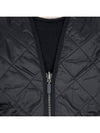 Quilted Waistcoat Zip In Liner Vest Black - BARBOUR - BALAAN 8