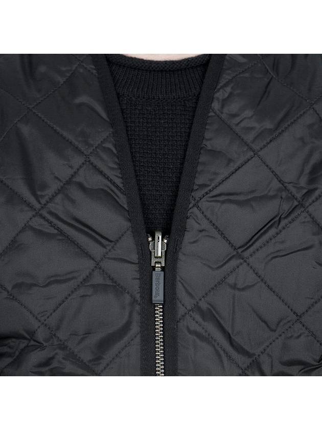 Quilted Waistcoat Zip In Liner Vest Black - BARBOUR - BALAAN 8