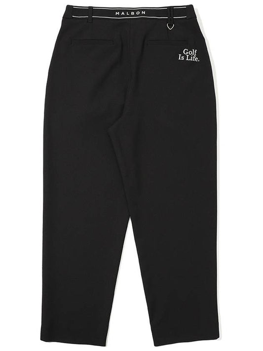 Band tapered pants BLACK WOMAN - MALBON GOLF - BALAAN 2