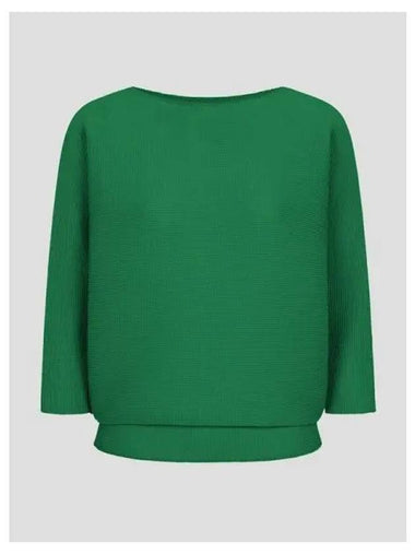 Dolman Stretch Pleats 1 T Shirt Virdian Green Domestic Product GM0024090241651 - ISSEY MIYAKE - BALAAN 1