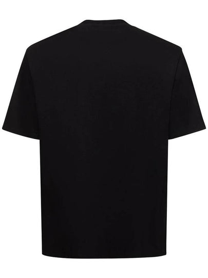 Logo embroidered short sleeve t shirt - LANVIN - BALAAN 2