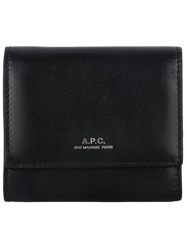 Lois Compact Small Bicycle Wallet Black - A.P.C. - 2