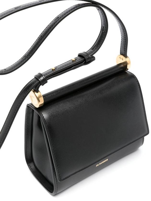 Ghost Small Shoulder Bag Black - JIL SANDER - BALAAN 5