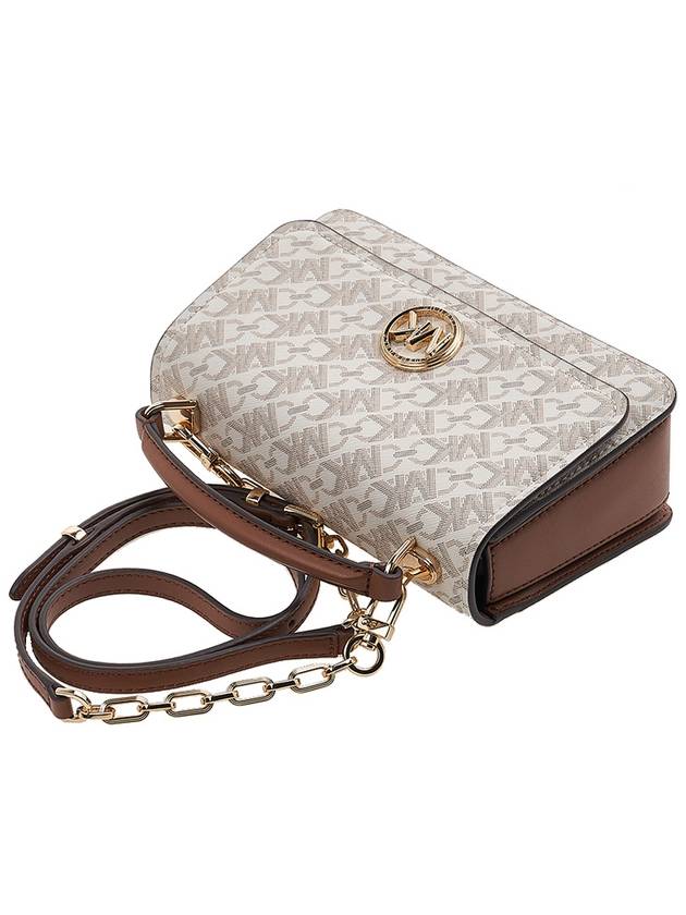 Delancey Monogram Cross Bag Ivory - MICHAEL KORS - BALAAN 5