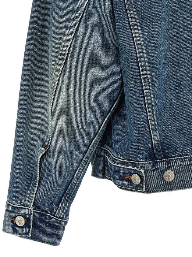 Mm6 Maison Margiela Cut-Out Denim Jacket - MAISON MARGIELA - BALAAN 5