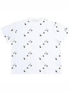 All Over Logo Short Sleeve T-shirt White - OFF WHITE - BALAAN 3