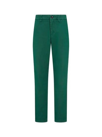 PS mini logo embroidered chino pants green - PAUL SMITH - BALAAN 1