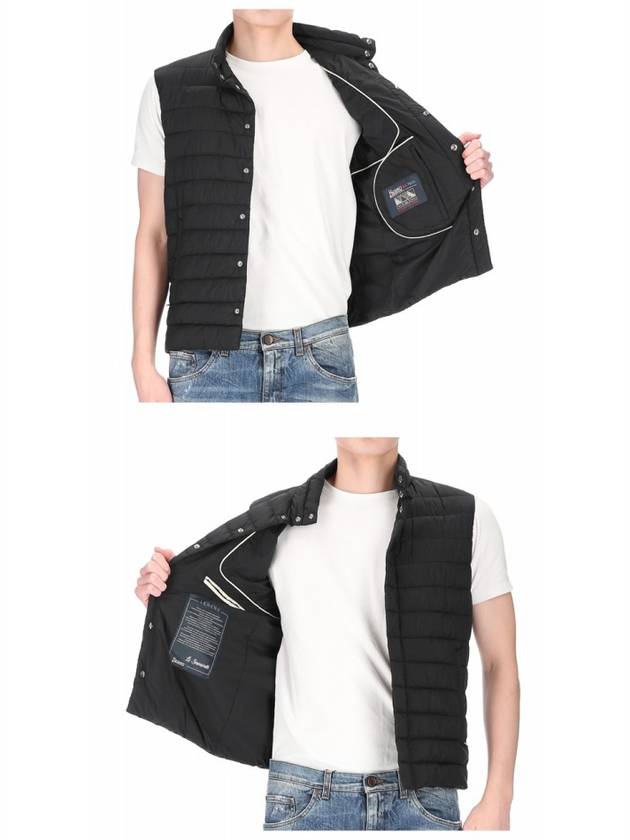 nylon vest padded black - HERNO - BALAAN.