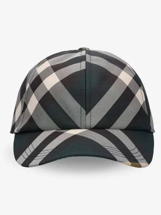 Check pattern ball cap green - BURBERRY - BALAAN 2