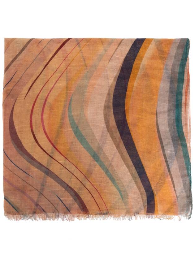 Paul Smith Patterned Scarf, Women's, Multicolour - PAUL SMITH - BALAAN 1