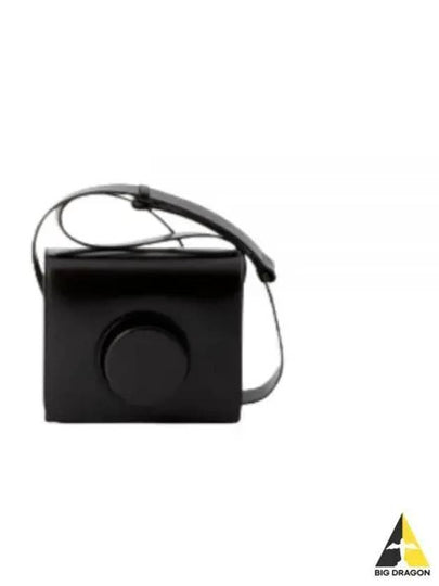 Women's Vegetable Tanned Leather Camera Cross Bag Black - LEMAIRE - BALAAN 2