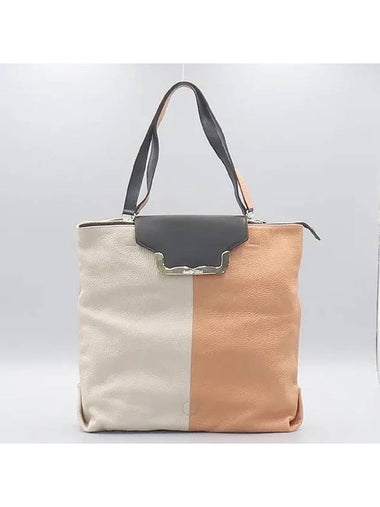 two tone tote bag - CHLOE - BALAAN 1