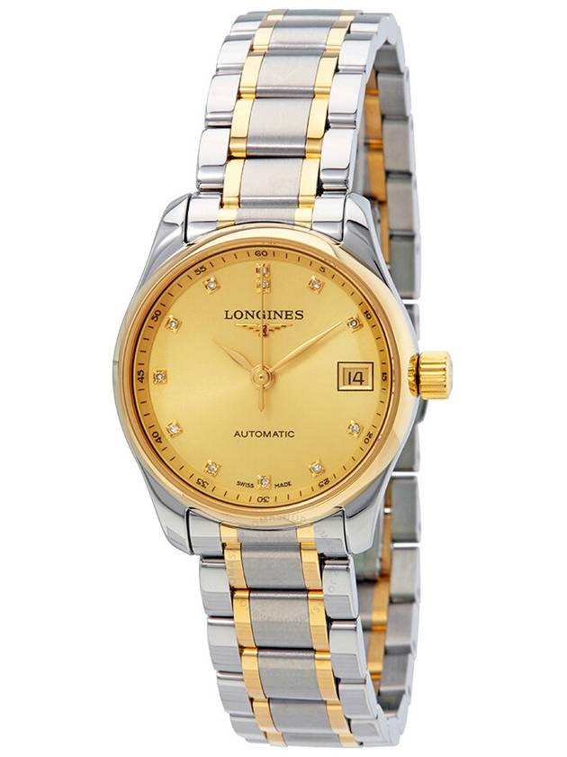 Longines Master Collection Automatic Gold Dial Ladies Watch L21285377 - LONGINES - BALAAN 1