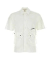 Cotton Popeline Pocket Short Sleeve Shirt White - CP COMPANY - BALAAN 2