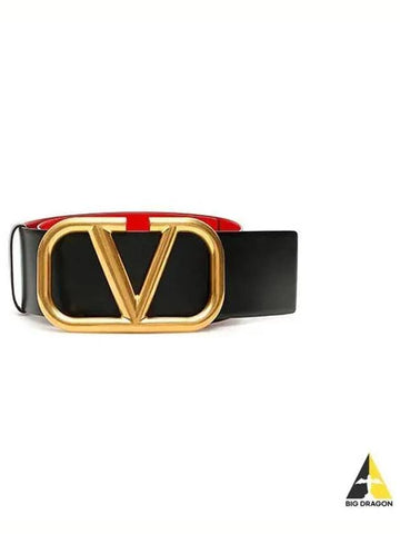 Garavani Belt Black 222032ACR000002 - VALENTINO - BALAAN 1