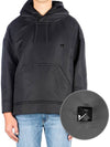 Studded Nylon Hoodie Black - VALENTINO - BALAAN 2