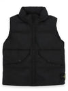 Kids Wappen Patch Down Padded Vest Black - STONE ISLAND - BALAAN 2