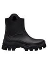 Misty Elastodien Rain Boots Black - MONCLER - BALAAN 1