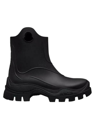 Misty Elastodien Rain Boots Black - MONCLER - BALAAN 1