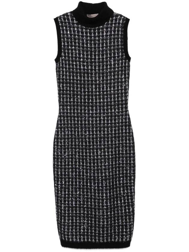 D.Exterior Fitted High-Neck Midi Dress - D.EXTERIOR - BALAAN 1