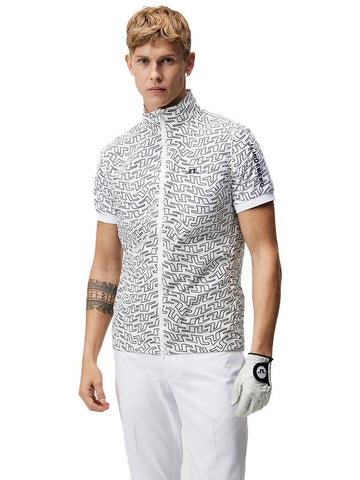 Ash Light Packable Vest Print GMOW08119 - J.LINDEBERG - BALAAN 1