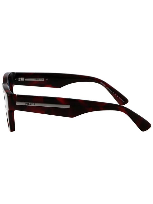 Eyewear Tortoiseshell Effect Rectangular Frame Sunglasses PR25ZS - PRADA - BALAAN 4