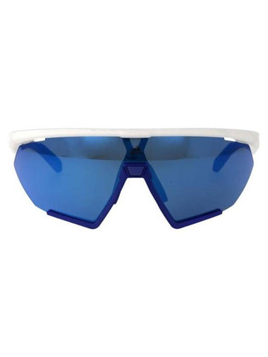 Sunglasses SP0071 24X 24X BIANCO ALTRO BLU SPECCHIATO - ADIDAS - BALAAN 1