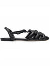 Cabersa Padded Fisherman Sandals Black - HEREU - BALAAN 2