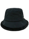 Macaron earring bucket hat BLACK - MONBIRDIE GOLF - BALAAN 8