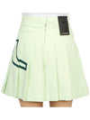 Women's Naomi Pleated Skirt Green - J.LINDEBERG - BALAAN 8