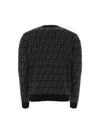 FF Motif Cashmere Cardigan Black - FENDI - BALAAN 3