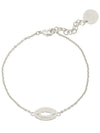 Bayswater Chain Link Bracelet Silver - MULBERRY - BALAAN 4