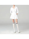 golfwear shirt wrap short dress white - ONOFF - BALAAN 3